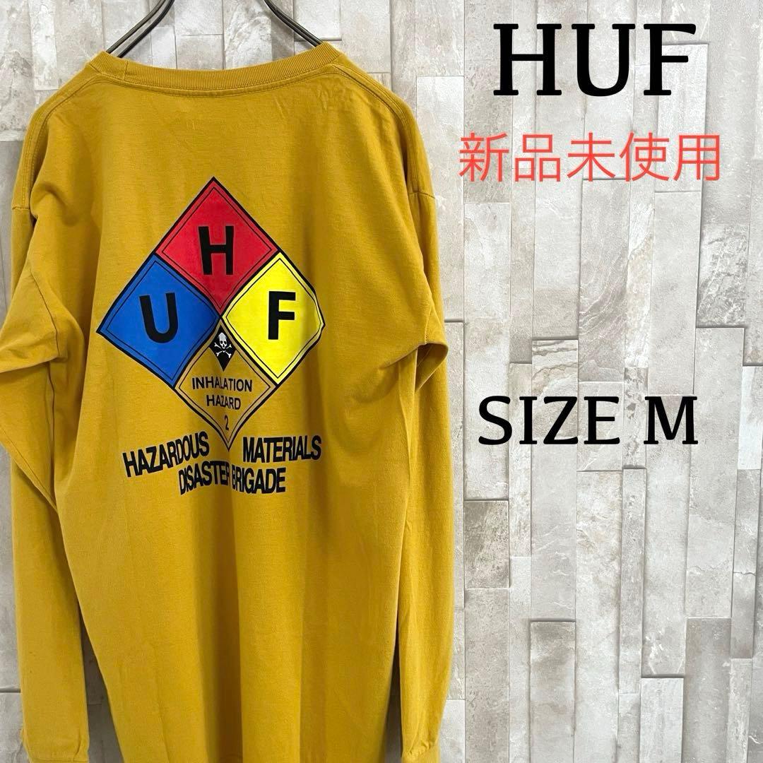 【新品未使用タグ付】希少 HUF HAZARD バックプリントTシャツ M
