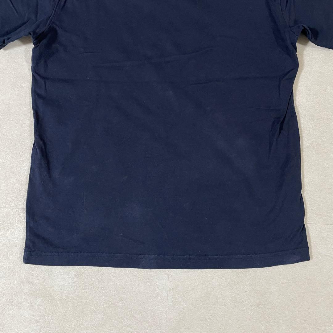 【美品】BURBERRY BLACK LABEL 半袖Tシャツ 2 ネイビー