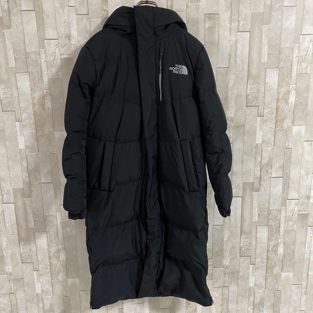 【海外限定】THE NORTH FACE ロングダウンジャケット XS 黒色