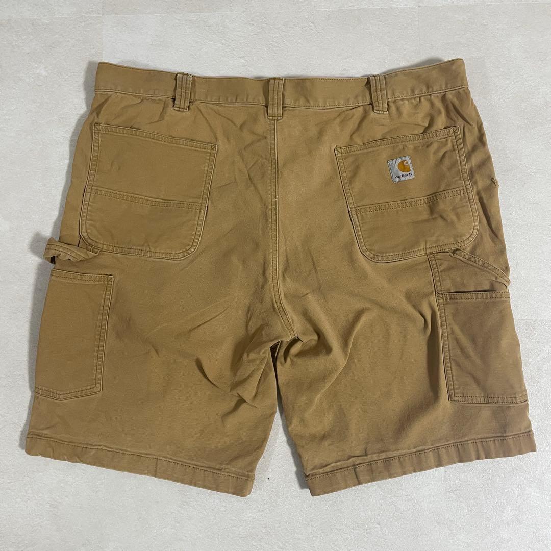 古着 carhartt ハーフパンツ サイズ42 ブラウン