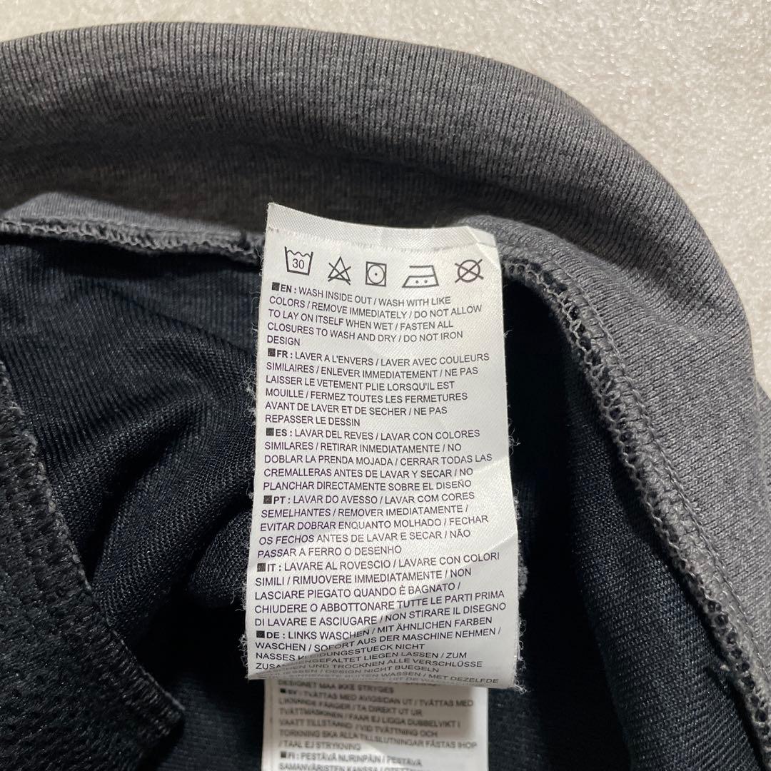 古着 NIKE ナイキ フルジップパーカー サイズM バイカラー