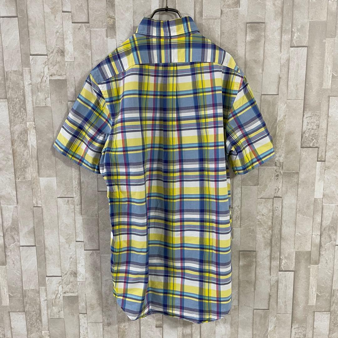 古着 RALPH LAUREN 半袖シャツ サイズS マルチカラーチェック柄