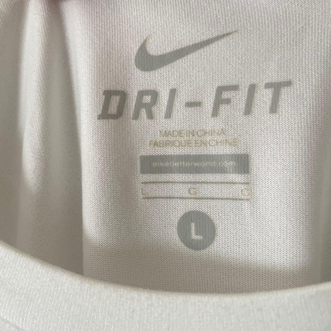 古着 NIKE 半袖Tシャツ Lサイズ ホワイト