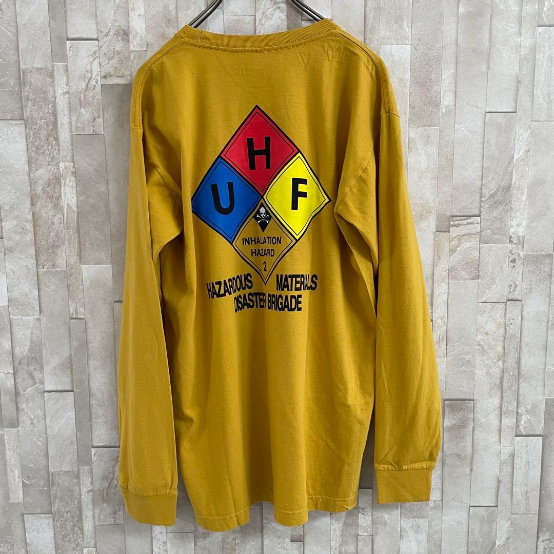 【新品未使用タグ付】希少 HUF HAZARD バックプリントTシャツ M