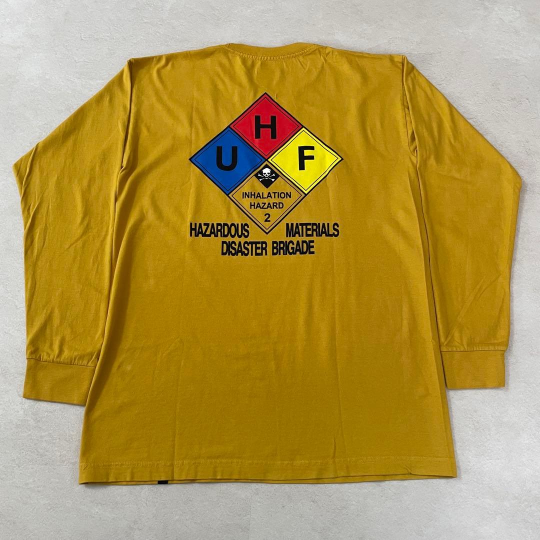 【新品未使用タグ付】希少 HUF HAZARD バックプリントTシャツ M