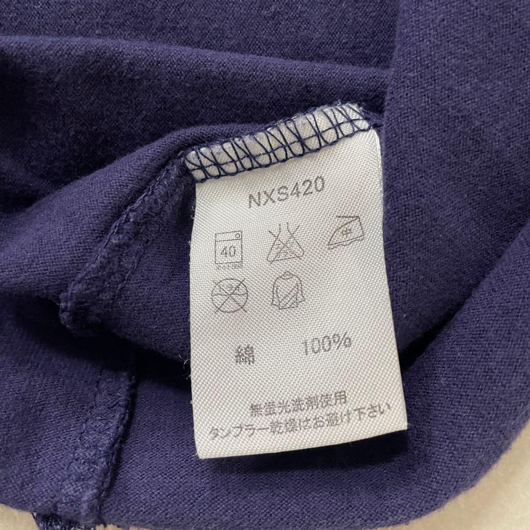 【美品】POLO BCS 半袖Tシャツ ロゴプリント サイズM ネイビー