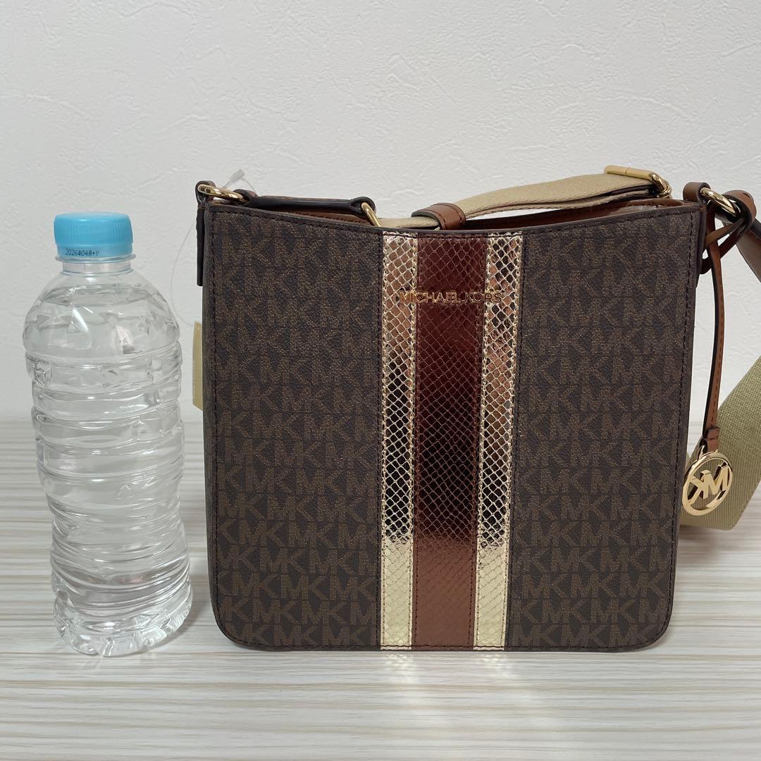 訳あり新品 MICHAEL KORS ショルダーバッグ ブラウン