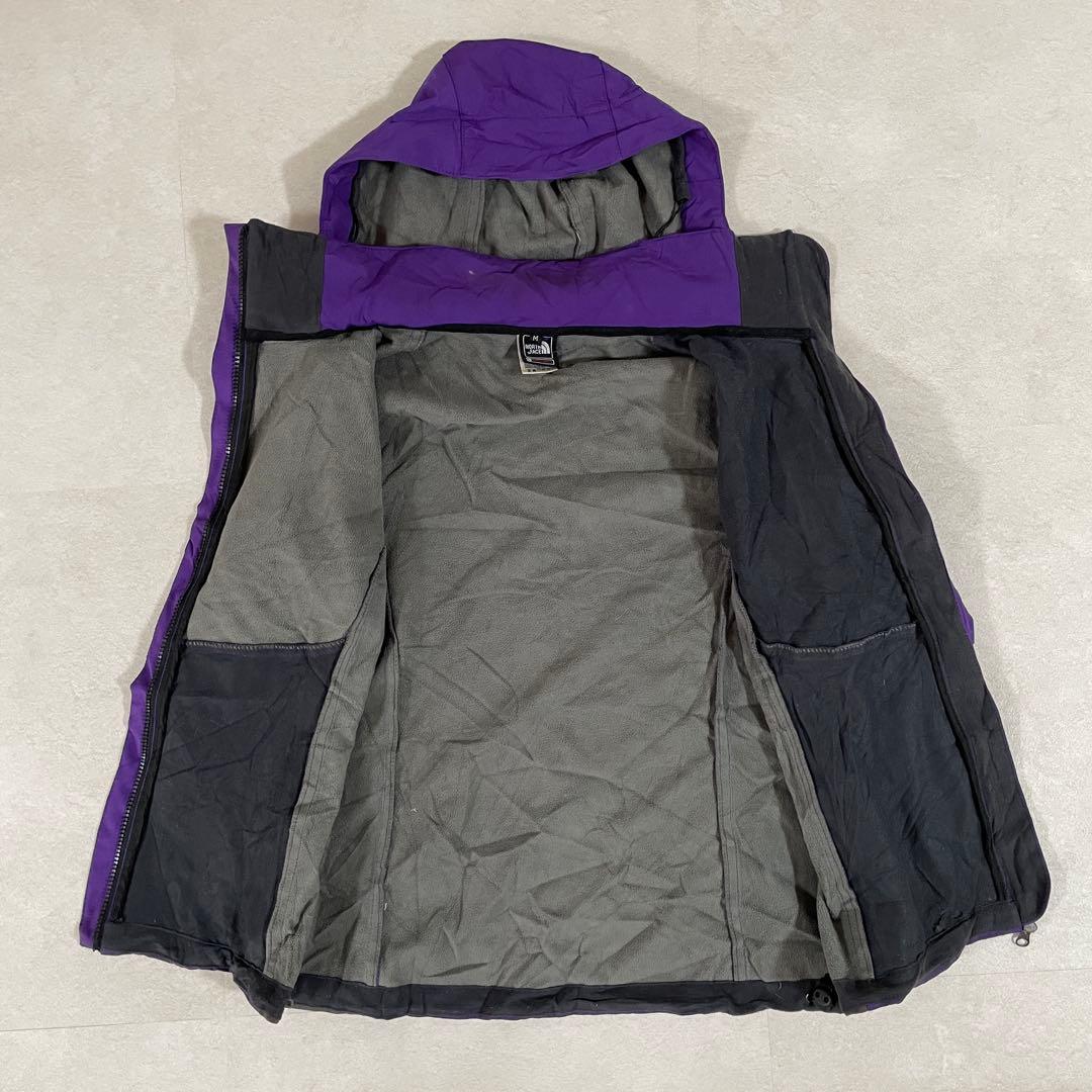 古着 THE NORTH FACE マウンテンパーカー サミットシリーズ 紫色