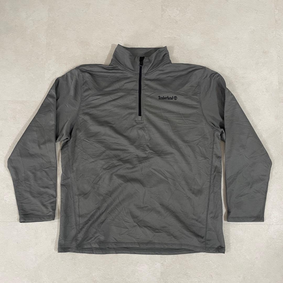 【美品】Timberland ティンバーランド トラックジャケット XLグレー
