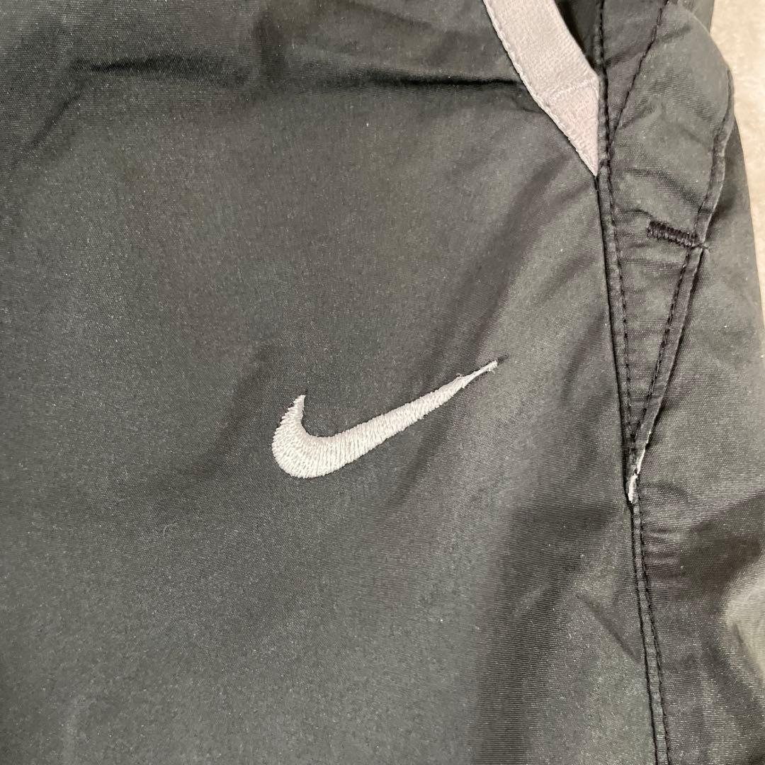 【美品】NIKE ナイキ ハーフパンツ ロゴ刺繍 サイズL ブラック