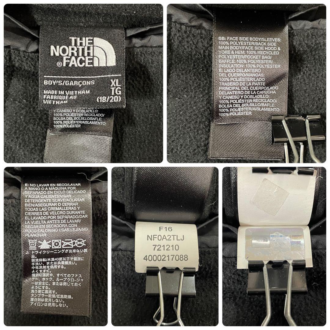 古着 THE NORTH FACE フリースジャケット リバーシブル XL
