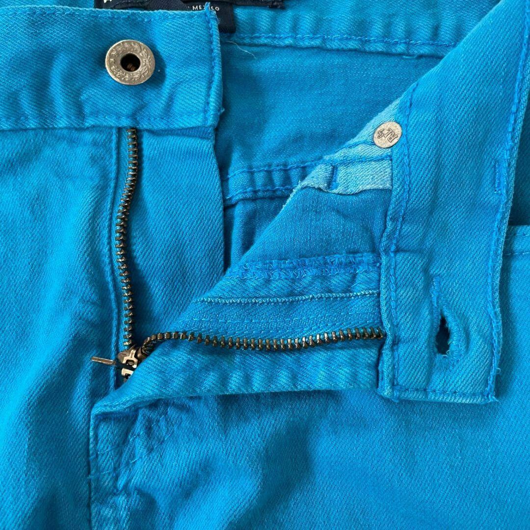 ラルフローレンスポーツ ミニスカート 30サイズ レディース ブルー 無地