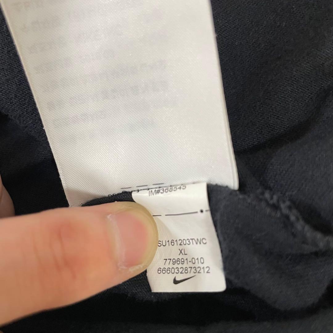 古着 NIKE 半袖Tシャツ XLサイズ ブラック