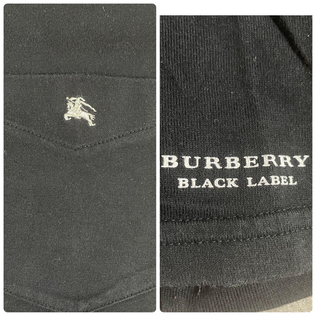 【美品】BURBERRY BLACK LABEL半袖Tシャツ サイズ2