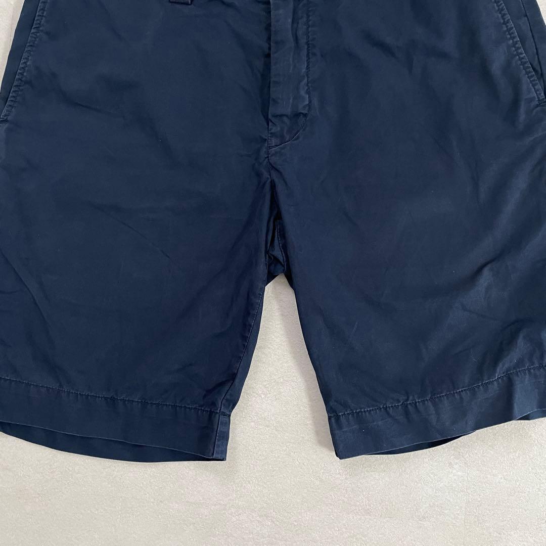 古着 90s POLO RALPH LAUREN ハーフパンツ 34 ネイビー