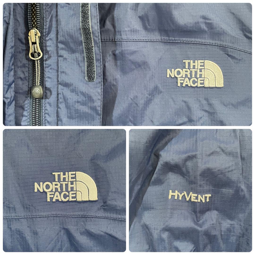 【美品】THE NORTH FACE マウンテンパーカー HYVENT 紺 L