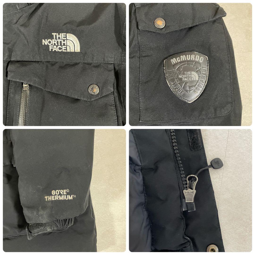 古着 THE NORTH FACE ダウンジャケット マクマードシリーズ 黒色