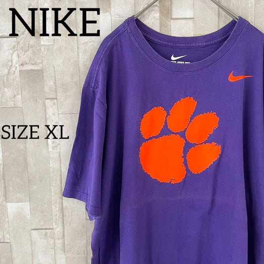 USA古着 NIKE 半袖Tシャツ XLサイズ パープル