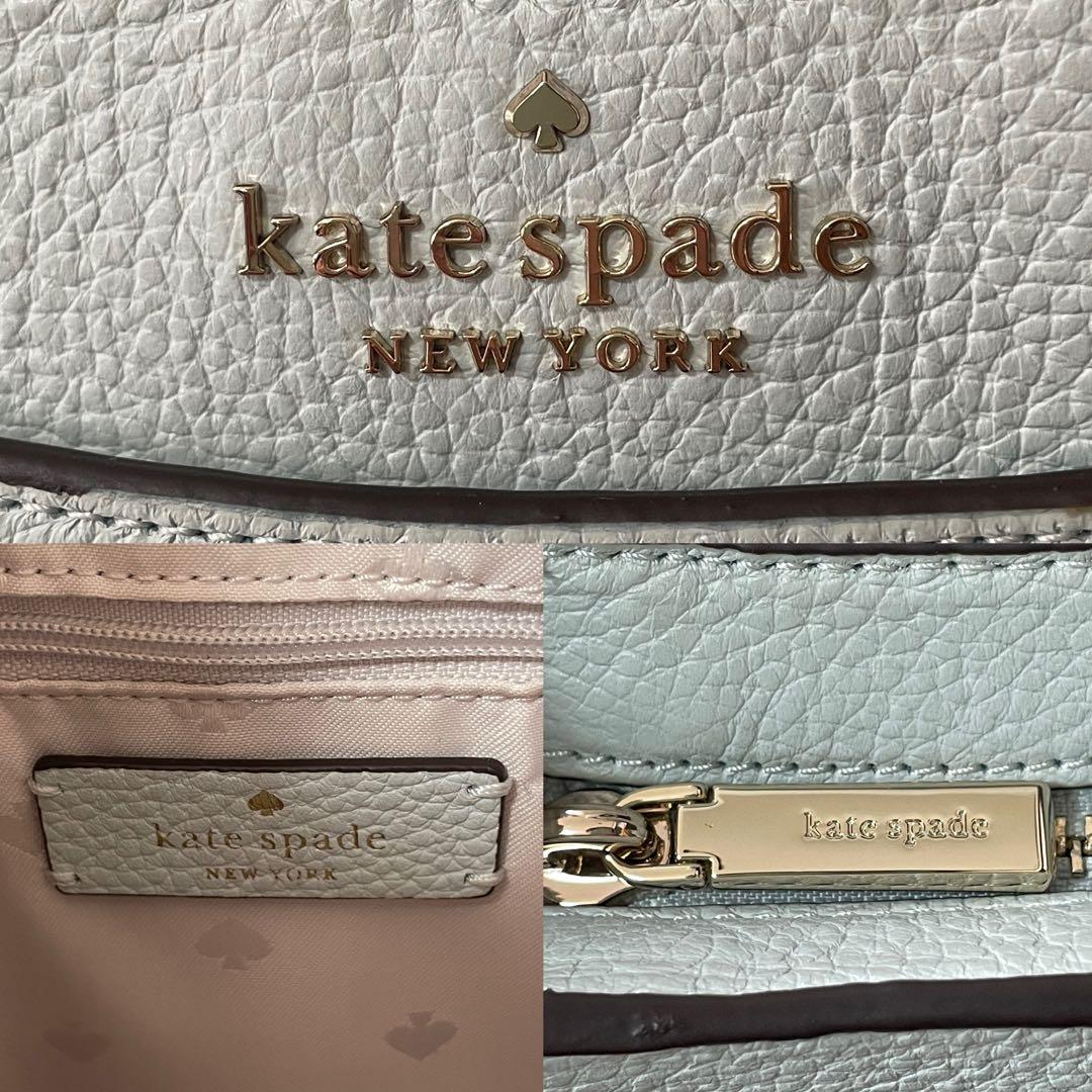 訳あり新品 kate spade ショルダーバッグ ライトブルー
