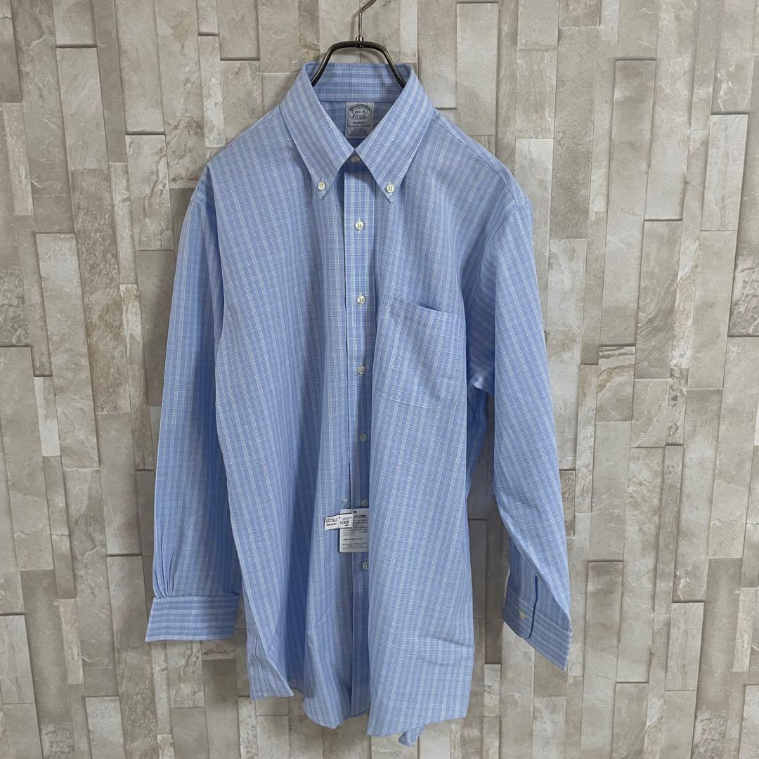 【新品未使用タグ付】Brooks Brothers 長袖シャツ 170/96B