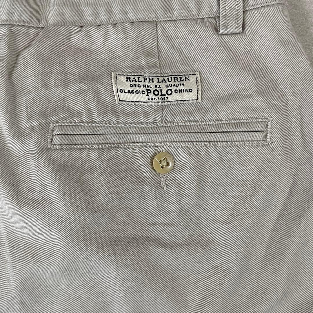 【美品】POLO RALPH LAUREN ハーフパンツ サイズ31 ベージュ