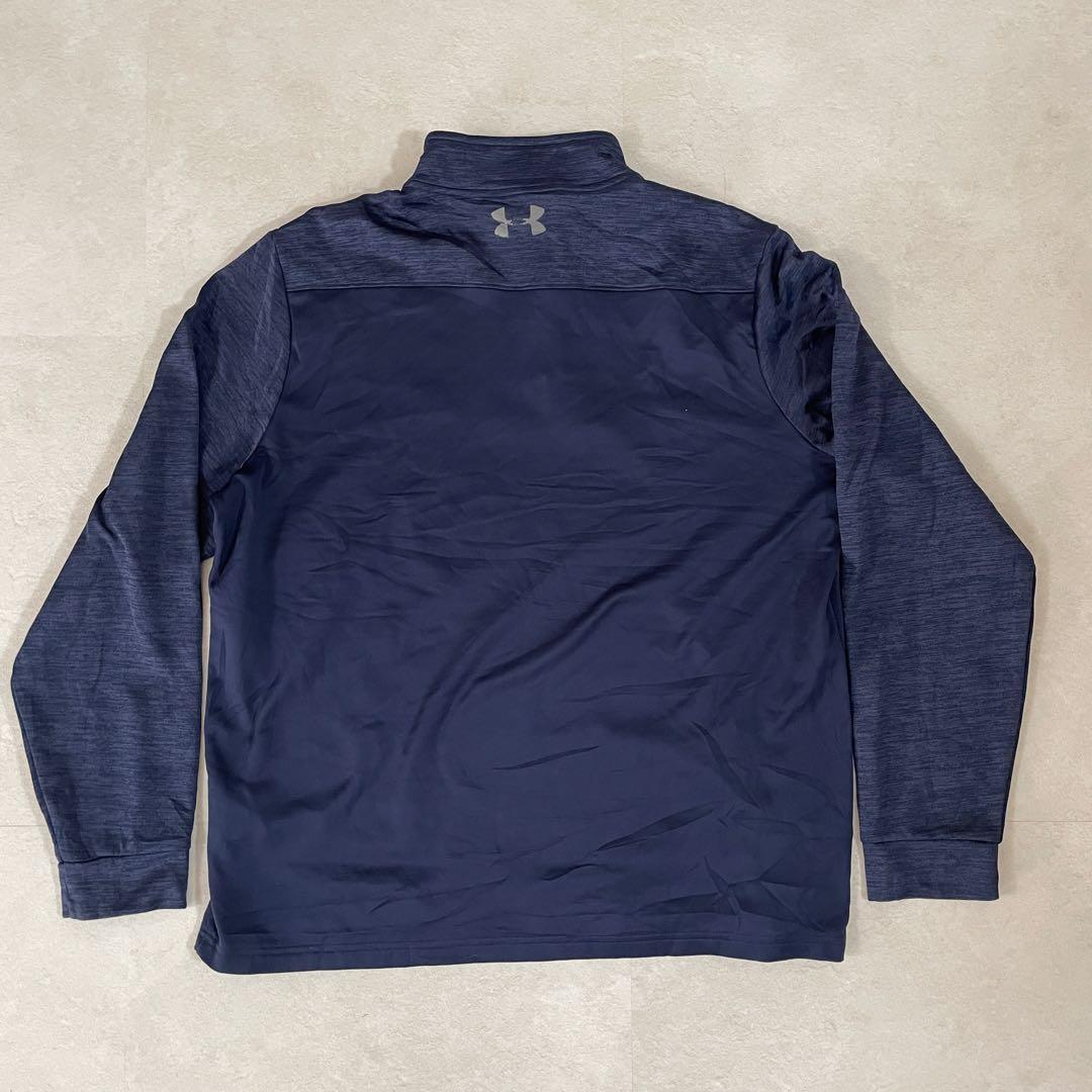 古着 UNDER ARMOUR アンダーアーマー ハーフジップ ジャケット 紺