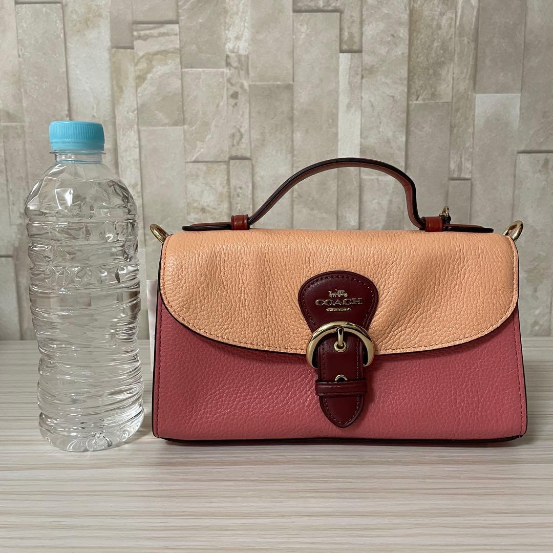 訳あり新品 COACH ハンドバッグ 2way マルチカラー