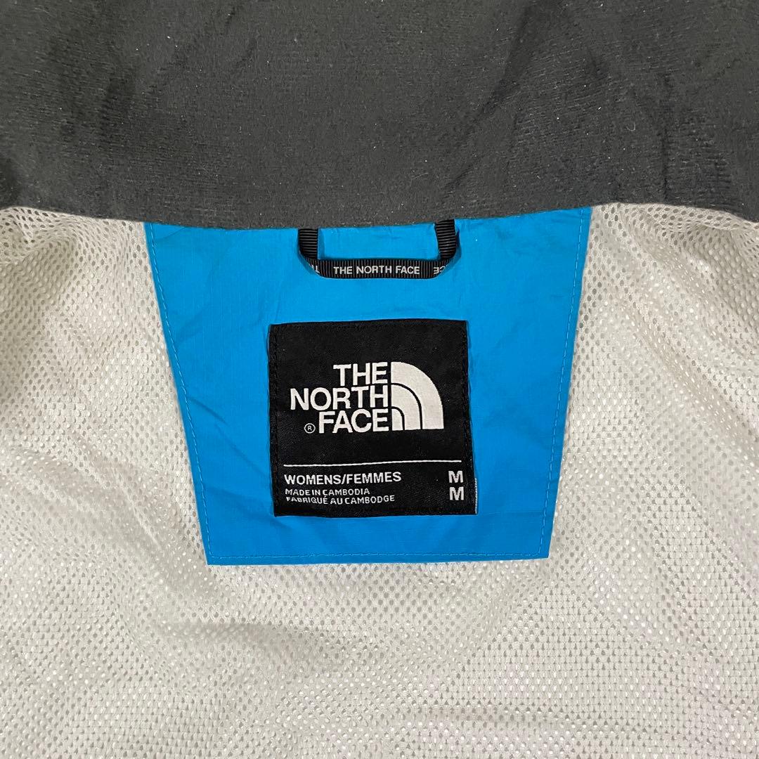 古着 THE NORTH FACE マウンテンパーカー DRYVENT 青 M