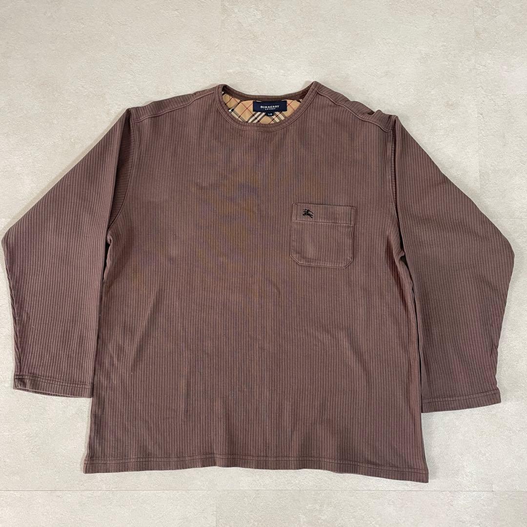 古着 BURBERRY LONDON 長袖Tシャツ バーバリーチェック