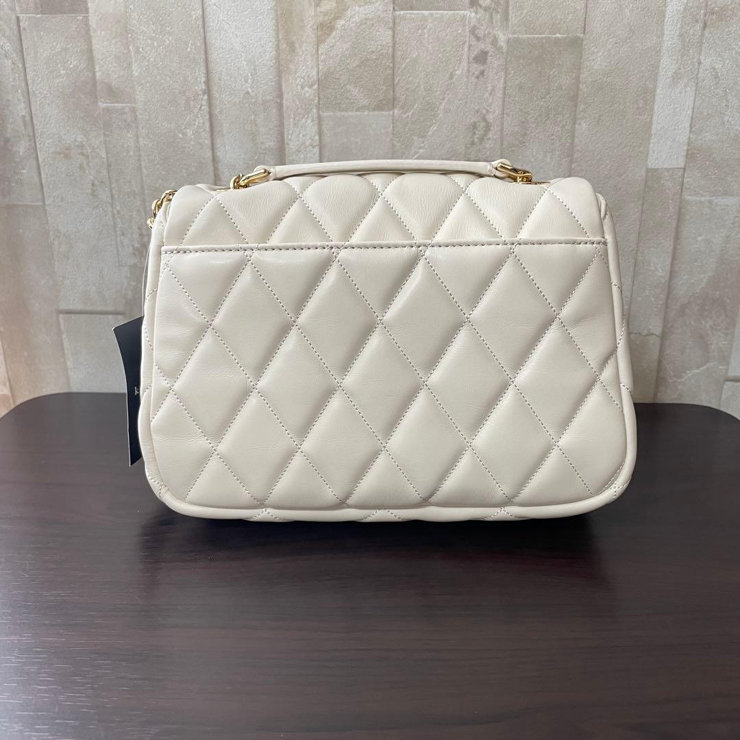 訳あり新品 kate spade ホワイト ショルダーバッグ