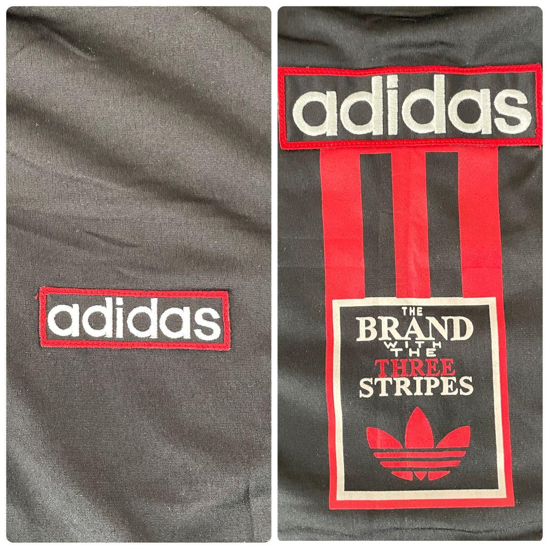 古着 adidas Originals ノースリーブベスト フード付 S 黒色
