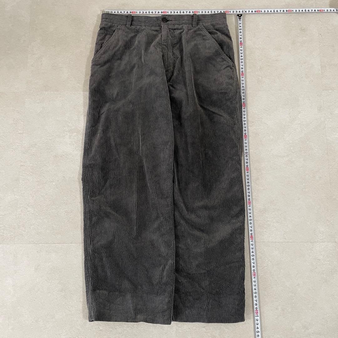 【美品】GIORGIO ARMANI コーデュロイパンツ イタリア製 グレー