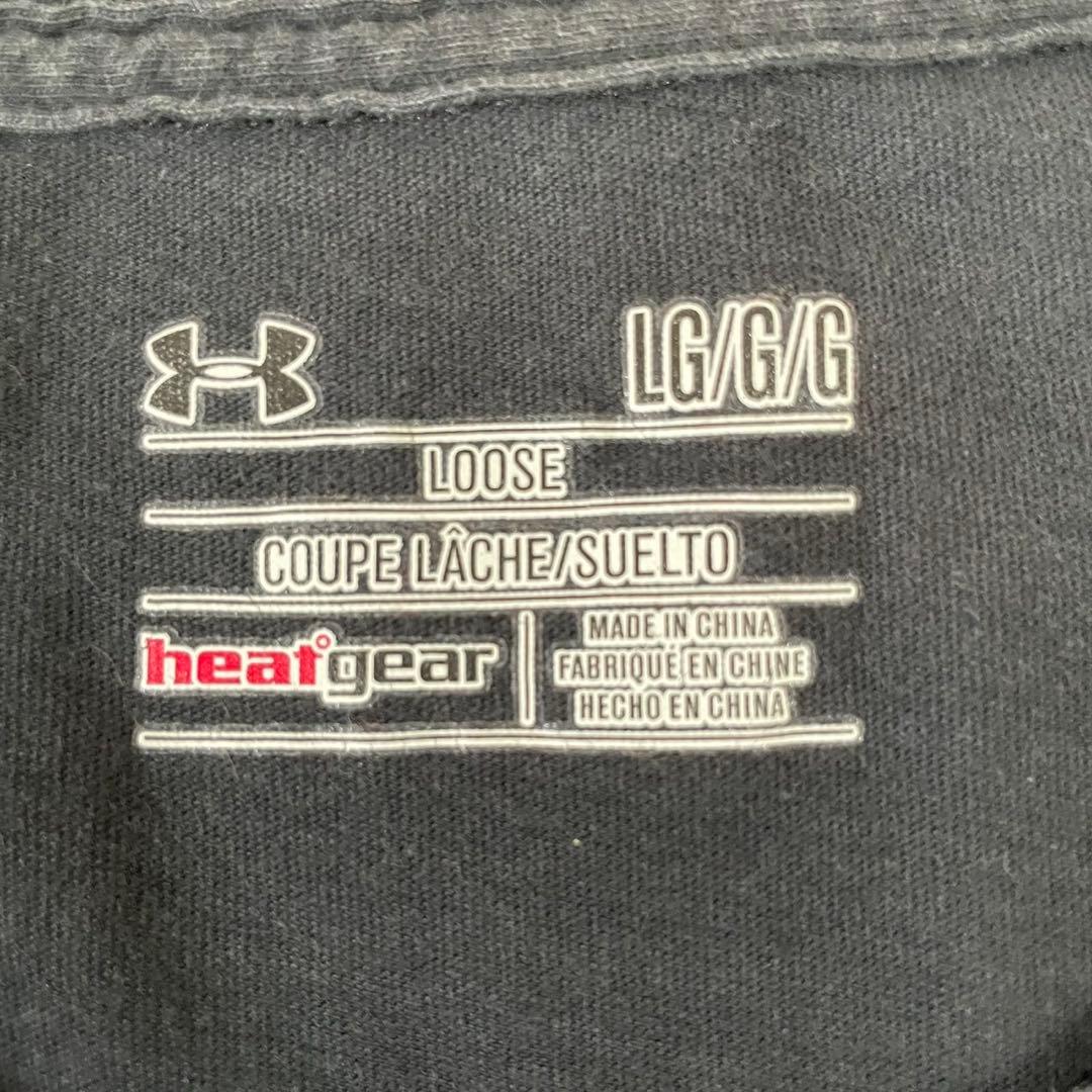 UNDER ARMOUR ブラック Tシャツ Lサイズ