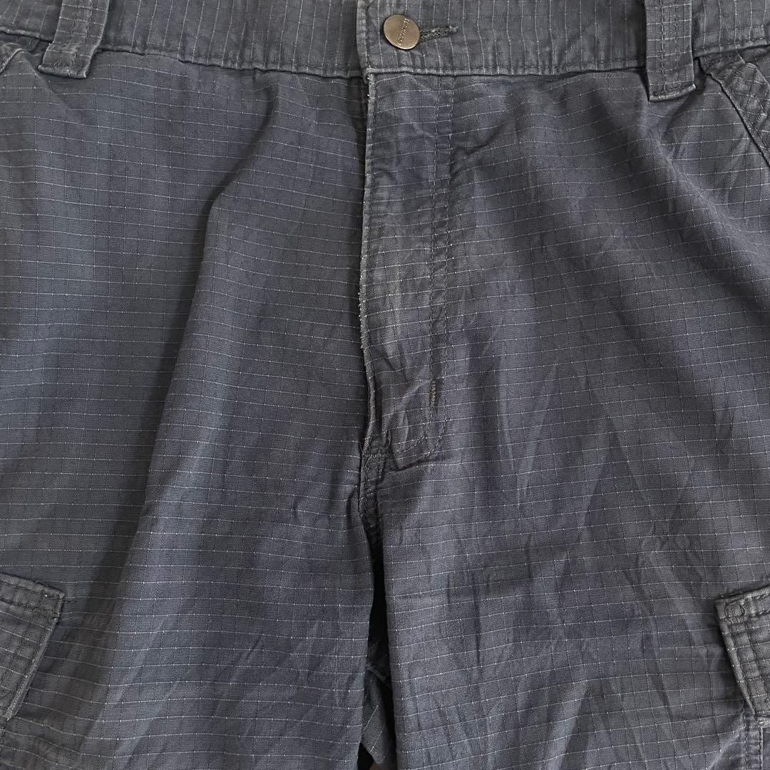 古着 carhartt ハーフパンツ サイズ36 ネイビー
