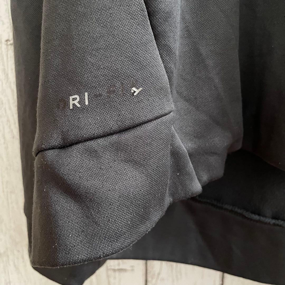 【美品】NIKE ナイキ パーカー DRI-FIT Mサイズ ブラック サッカー