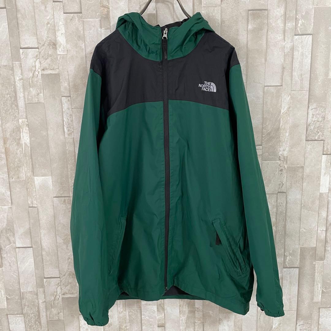 古着 THE NORTH FACE マウンテンパーカー サイズXL グリーン