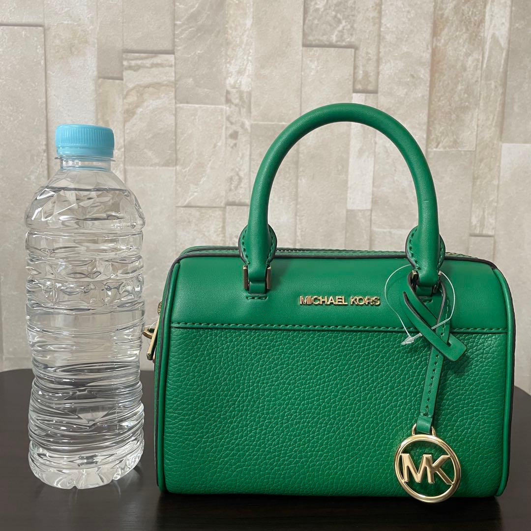 訳あり新品 MICHAEL KORS ハンドバッグ 2way 緑