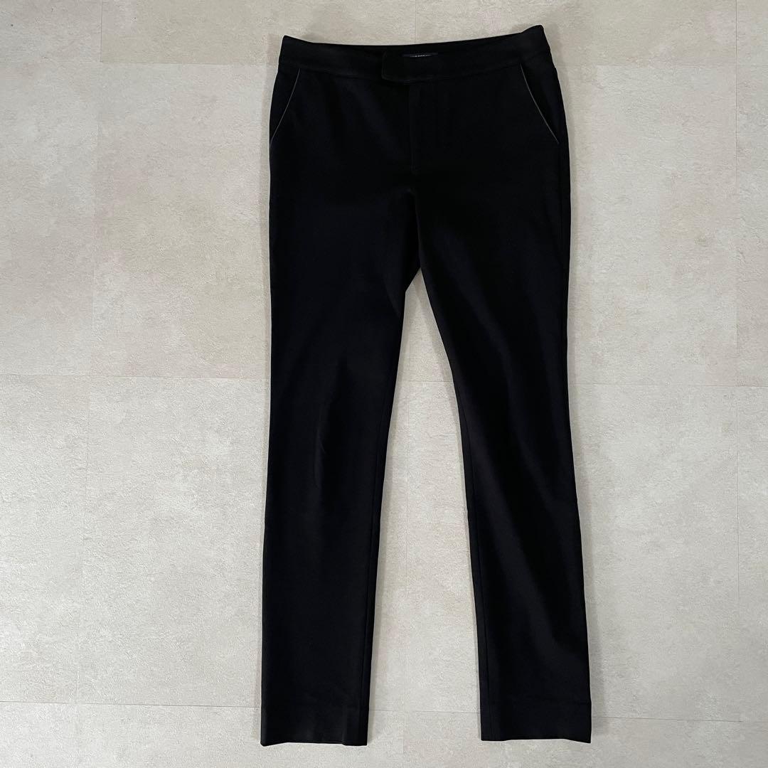 【美品】BURBERRY LONDON カジュアルパンツ 日本製 ブラック