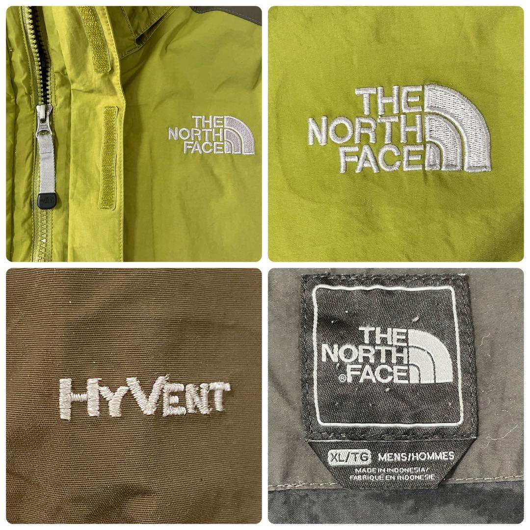 古着THE NORTH FACE マウンテンパーカー ハイベント バイカラー