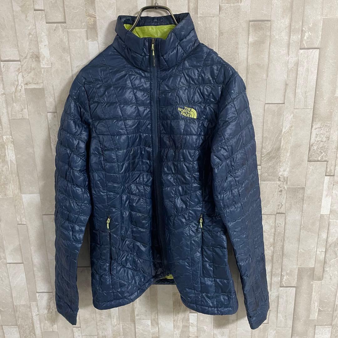 古着 THE NORTH FACE キルティングジャケット サイズS ネイビー