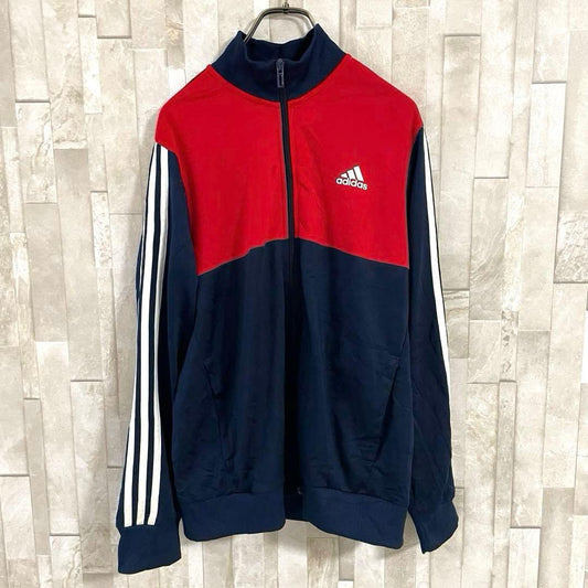 古着 adidas アディダス トラックジャケット 160 バイカラー