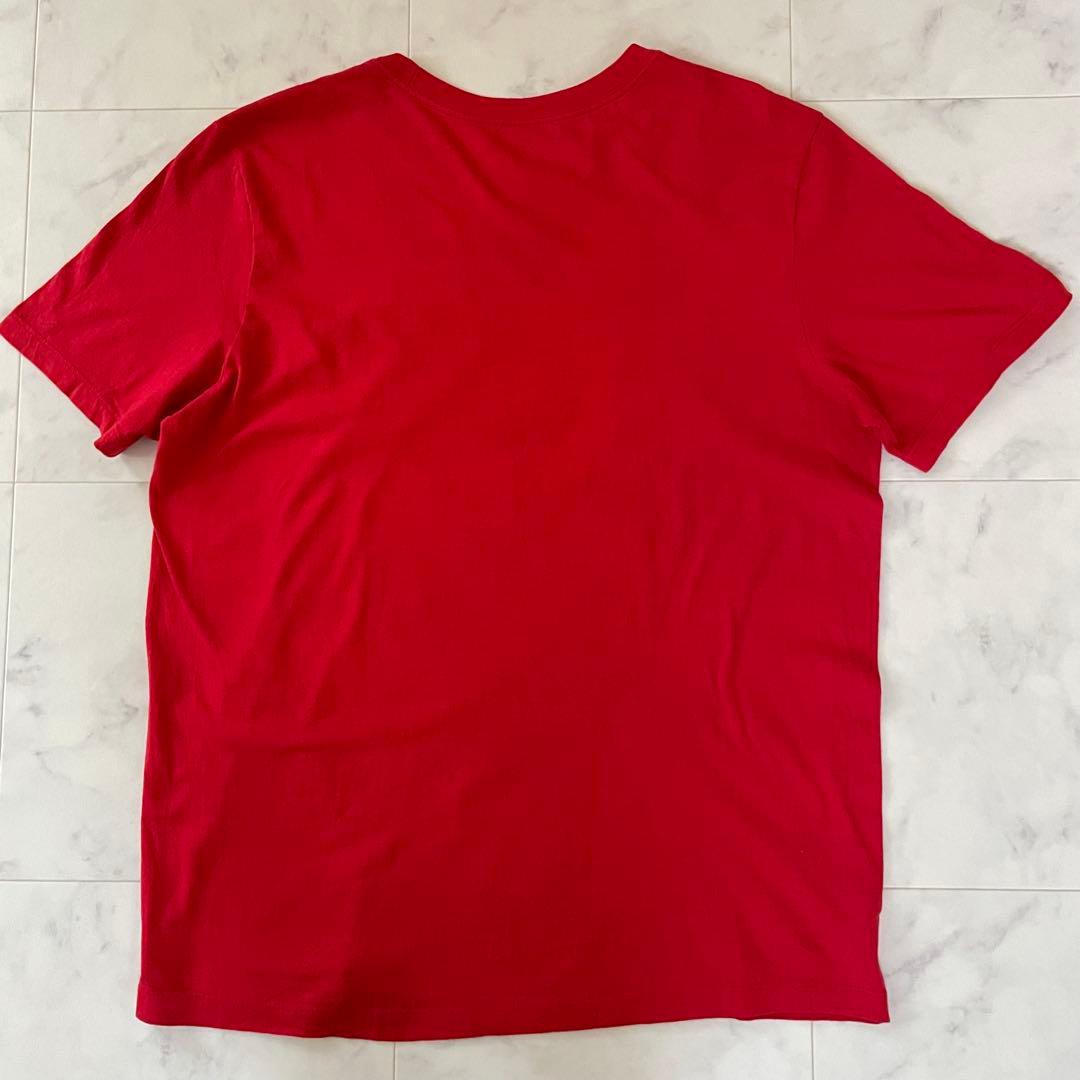 USA古着 NIKE カレッジTシャツ Lレッド The Nike Tee