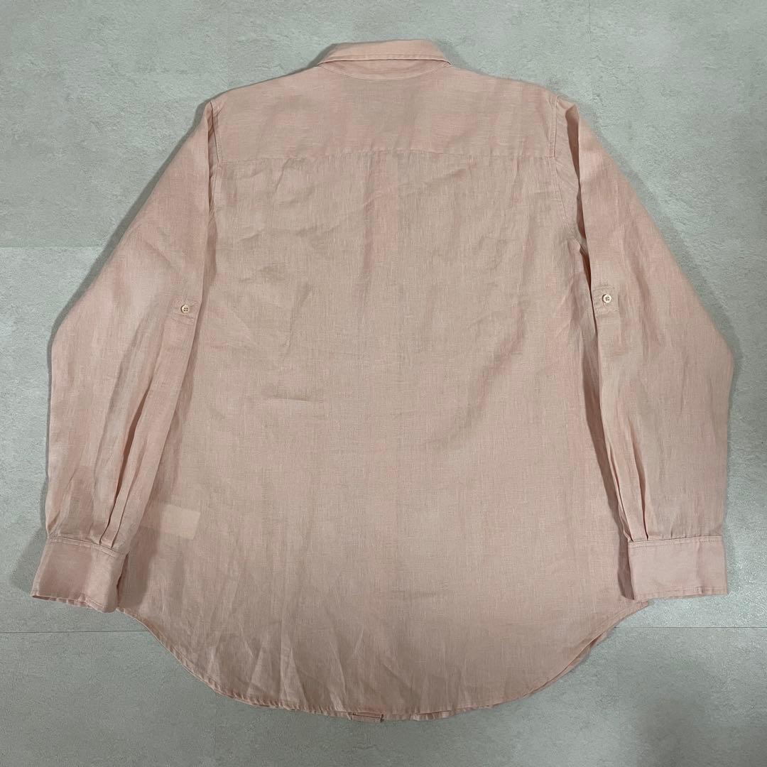 古着 RALPH LAUREN 長袖シャツ サイズLG 170/96A ピンク