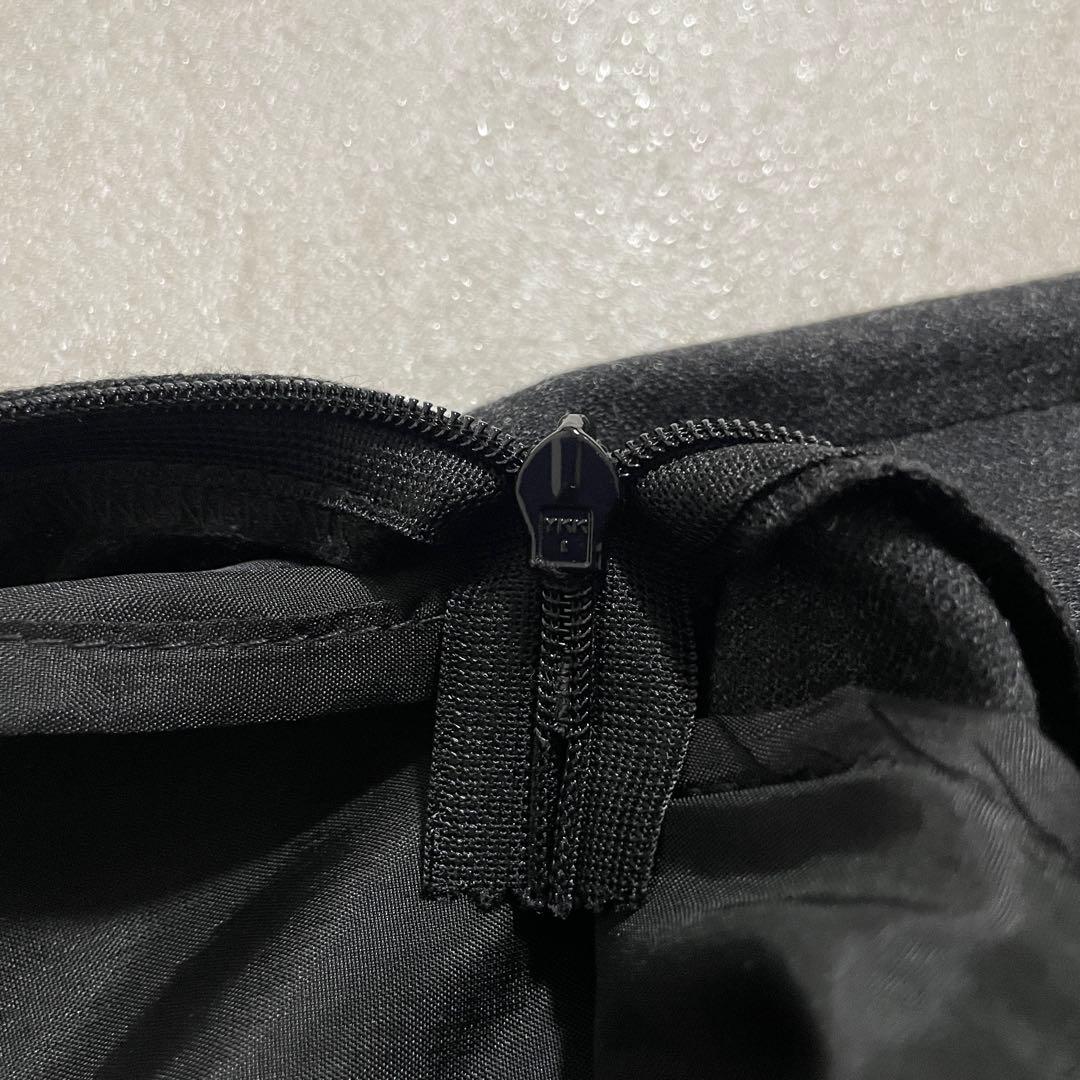 【美品】FENDI ウールスカート イタリア製 サイズ40 ブラック