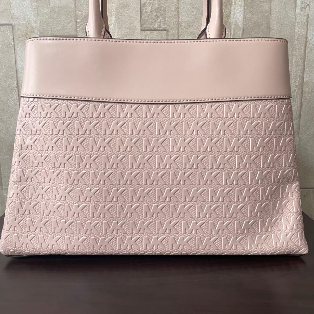 訳あり新品 MICHAEL KORS トートバッグ ライトピンク
