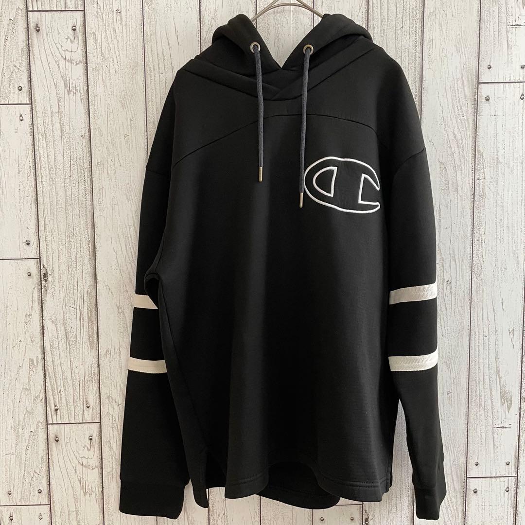【限定コラボ】Champion × XLARGE 長袖パーカー Mサイズ