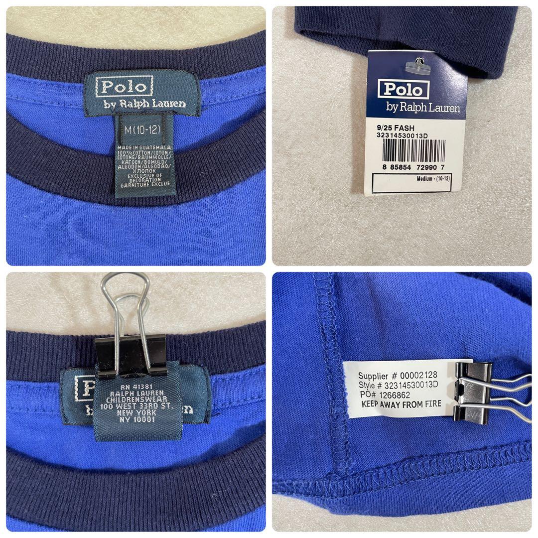 【訳あり新品未使用タグ付】POLO RALPH LAUREN 長袖Tシャツ
