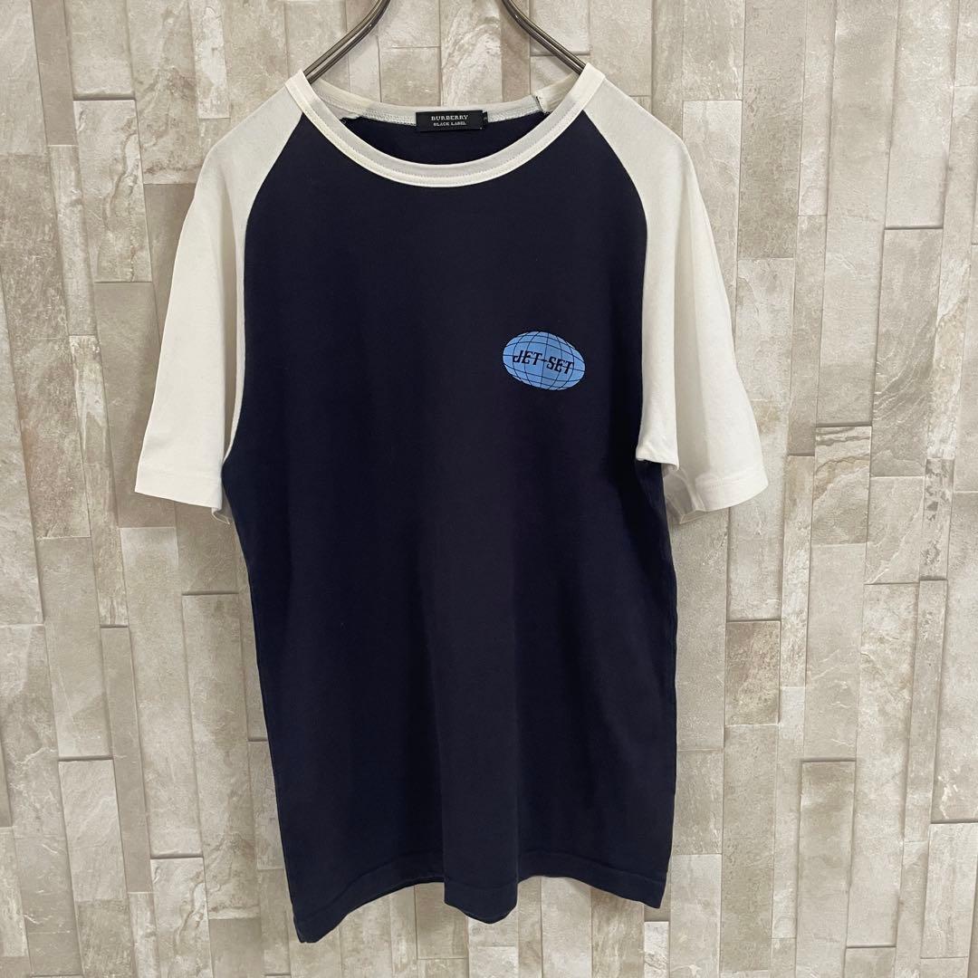 BURBERRY BLACKLABEL バックプリント 半袖Tシャツ 2サイズ