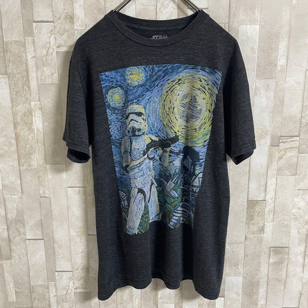【美品】古着 STAR WARS ストームトルーパー 半袖Tシャツ S ゴッホ調