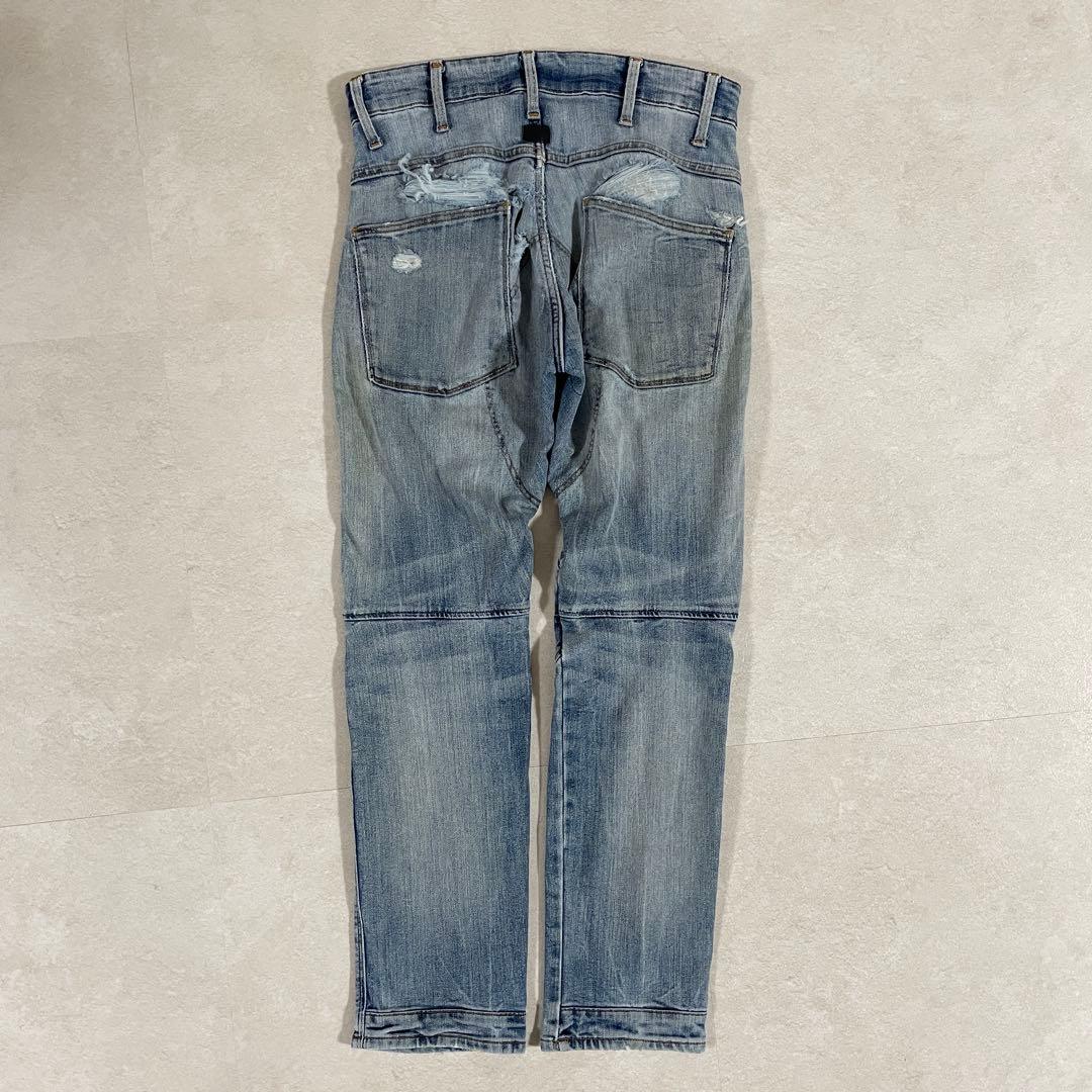【美品】G-Star RAW デニム ジーンズ ダメージ加工 サイズ30